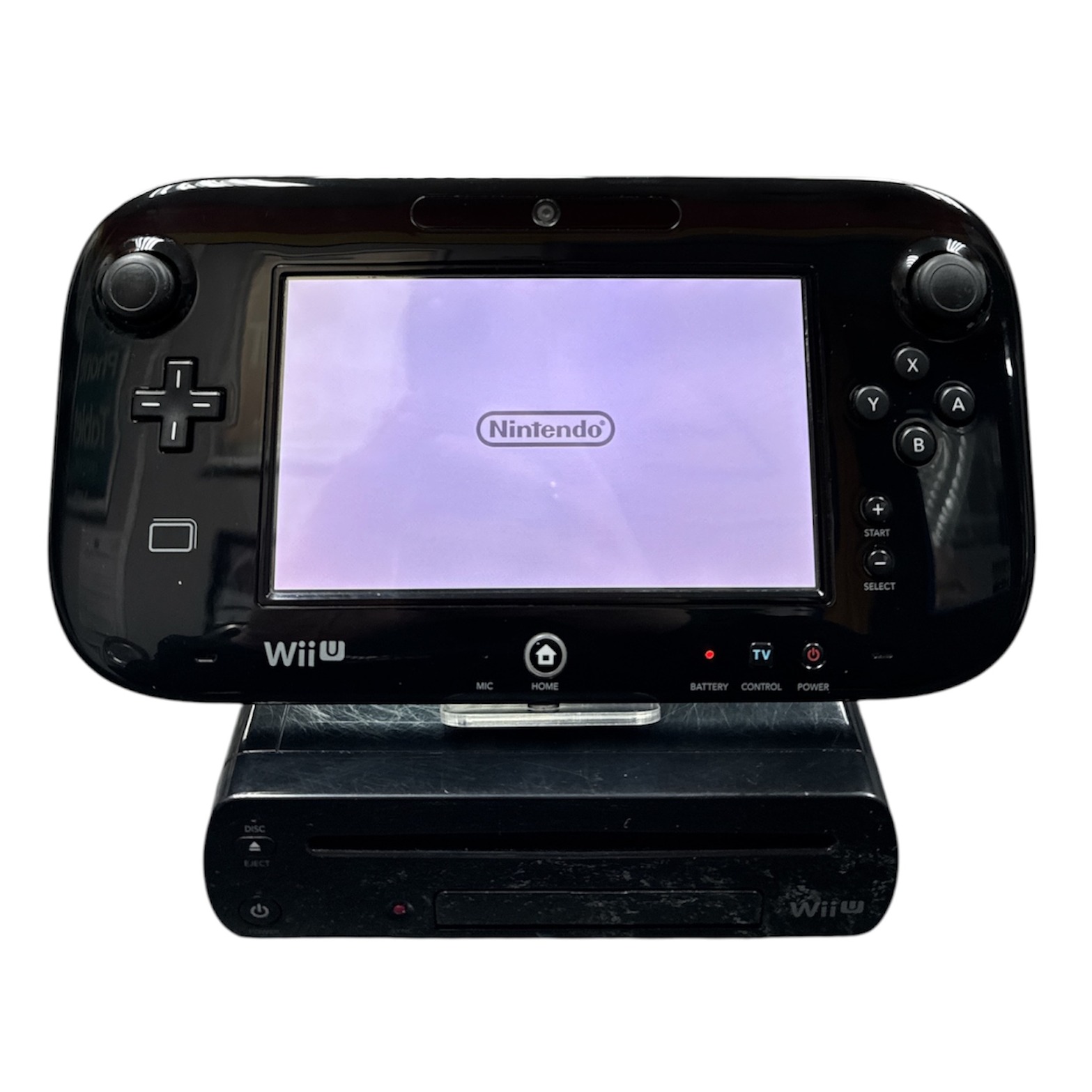 Pre-owned Nintendo Wii U Console, 32GB Premium Black (No Game